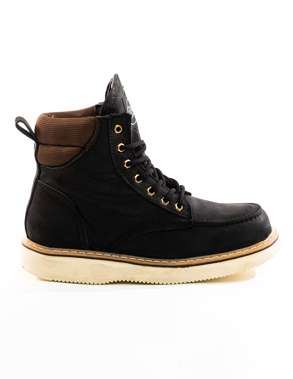 Bota de piel Woodstock - joesfactory